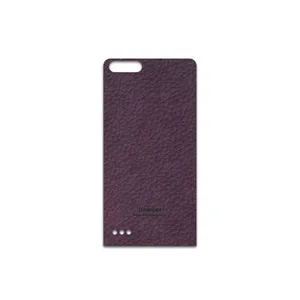 MAHOOT Purple-Leather Cover Sticker for Huawei Ascend G6