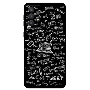 Megafone Social Media 1898 Cover For Samsung Galaxy A72 4G / A72 5G