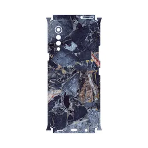 MAHOOT Broken black marble-FullSkin Cover Sticker for LG Velvet 5G