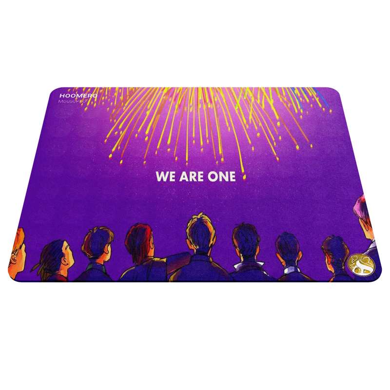 ماوس پد هومرو مدل A6186 طرح گروه پسران اکسو