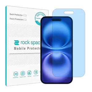 Rockspace Resistant model anti-blue ray screen protector suitable for Apple iPhone 16 mobile phone