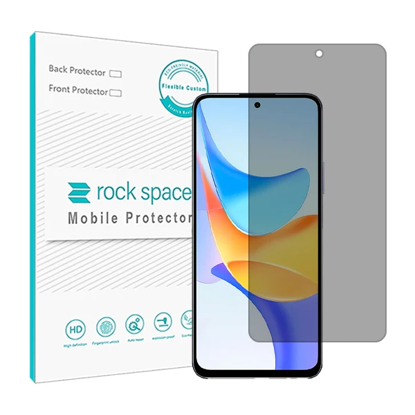 محافظ صفحه نمایش حریم شخصی راک اسپیس مدل HyPRV مناسب برای گوشی موبایل آنر Play50 Plus