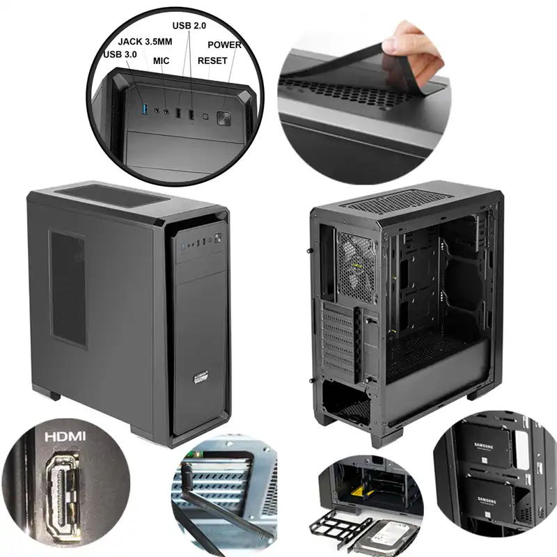 کامپیوتر دسکتاپ مدل KTEK GEN9-P81S1