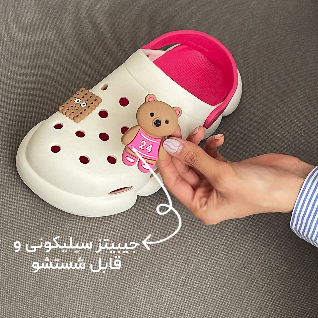 صندل دخترانه مدل بیسکوئیتی کد 96-RB