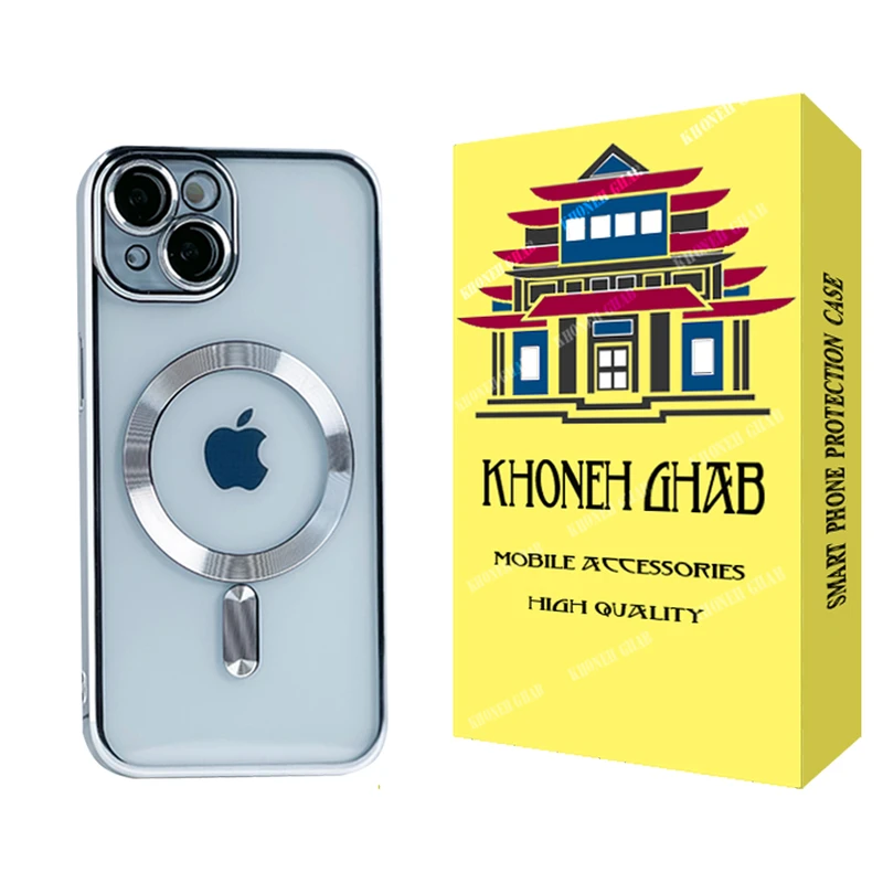 کاور خونه قاب مدل مگ سیف طرح LUX مناسب برای گوشی موبایل اپل iPhone 15