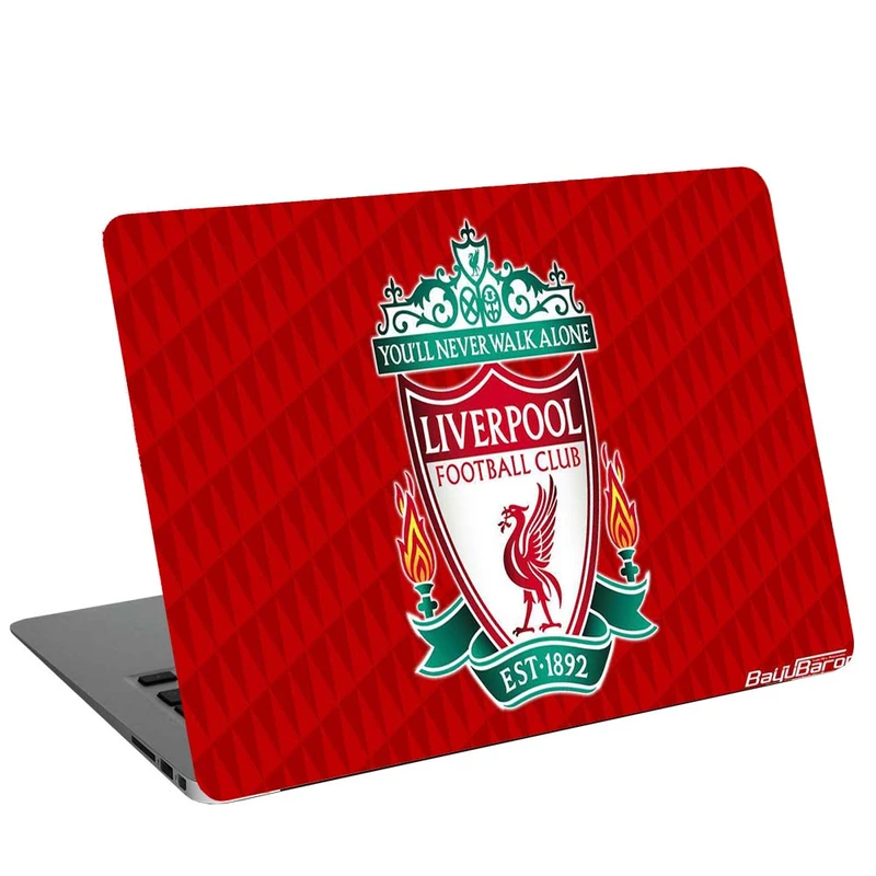 استیکر لپ تاپ طرح Logo of Liverpool کد F-657 مناسب برای لپ تاپ 15.6 اینچ 