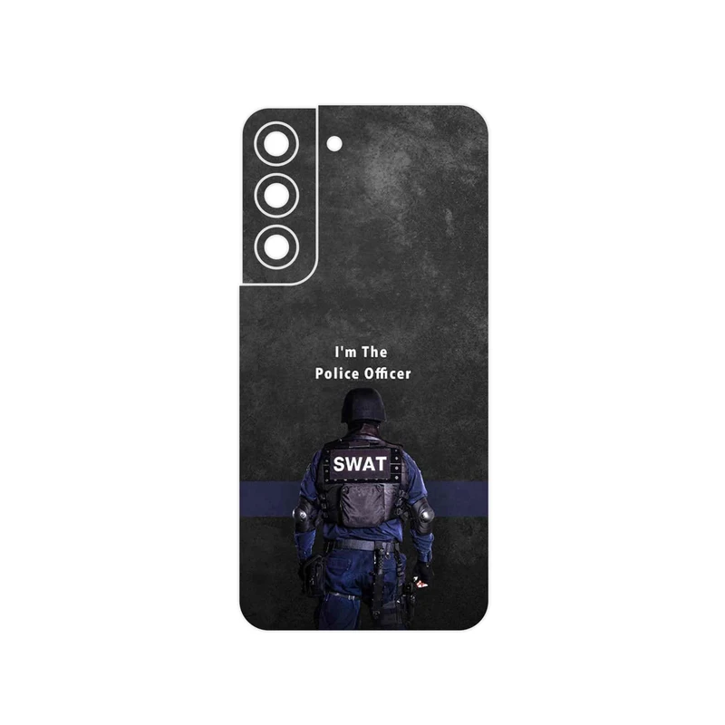 برچسب پوششی ماهوت مدل Police Officer مناسب برای گوشی موبایل سامسونگ Galaxy S22 5G