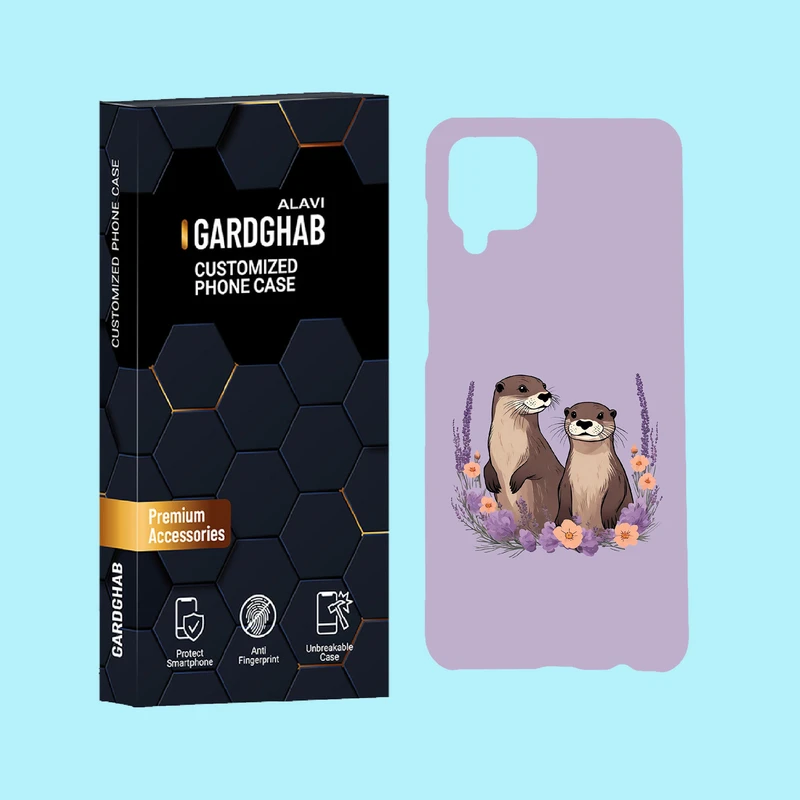 کاور گارد قاب علوی مدل حیوانات مناسب برای گوشی موبایل سامسونگ Galaxy A12