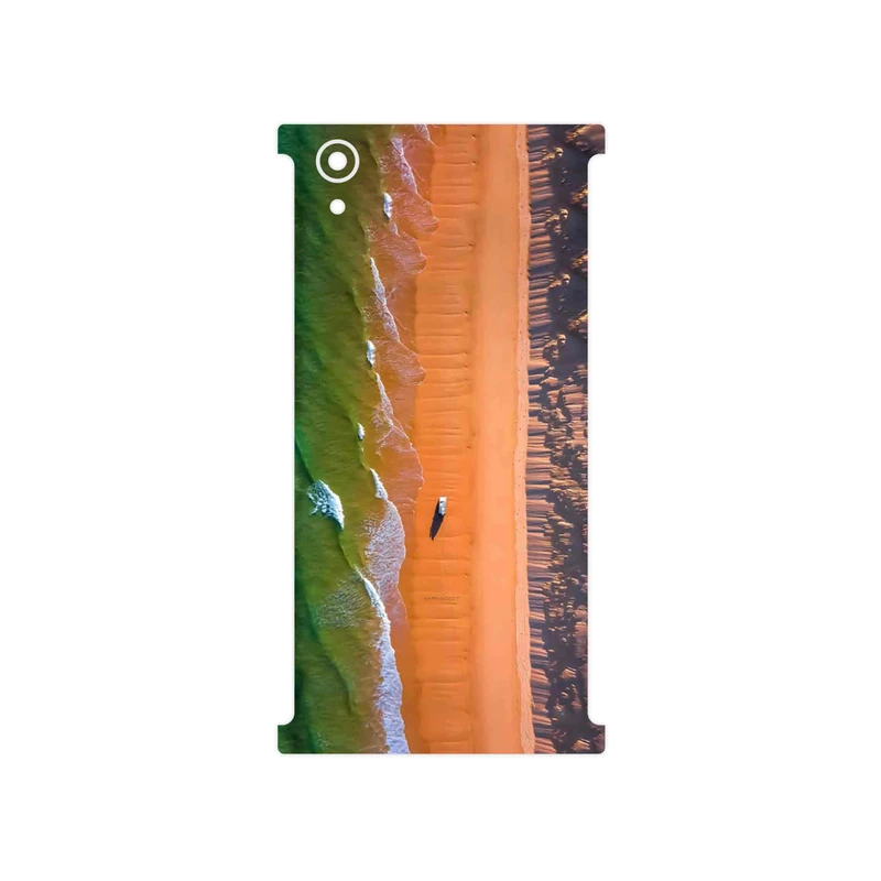 برچسب پوششی ماهوت مدل Beach and Green Sea مناسب برای گوشی موبایل سونی Xperia XA1 Plus
