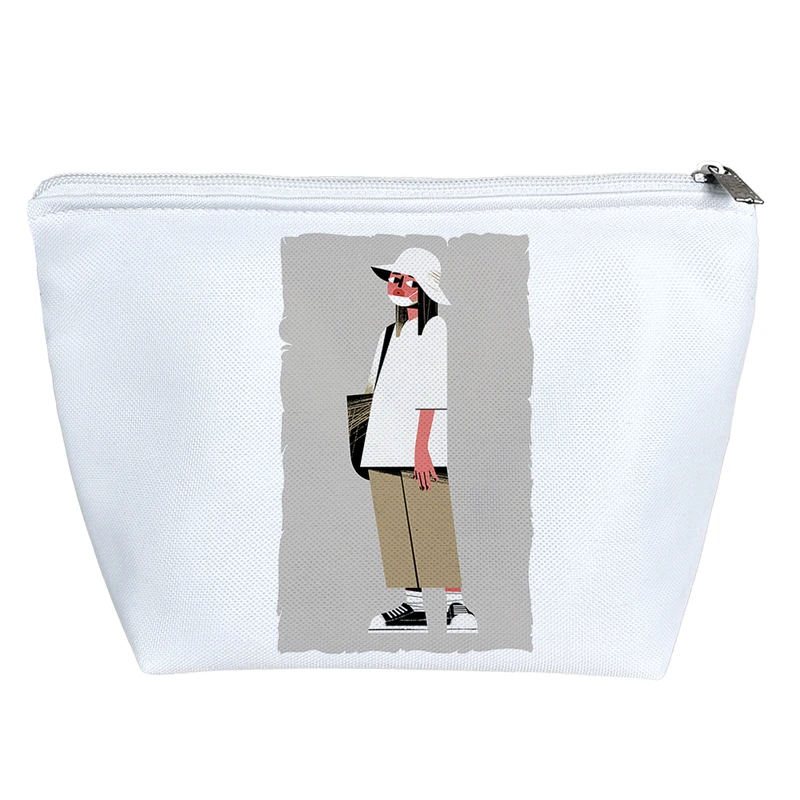 کیف لوازم آرایش دخترانه خندالو مدل دختر کد 6264