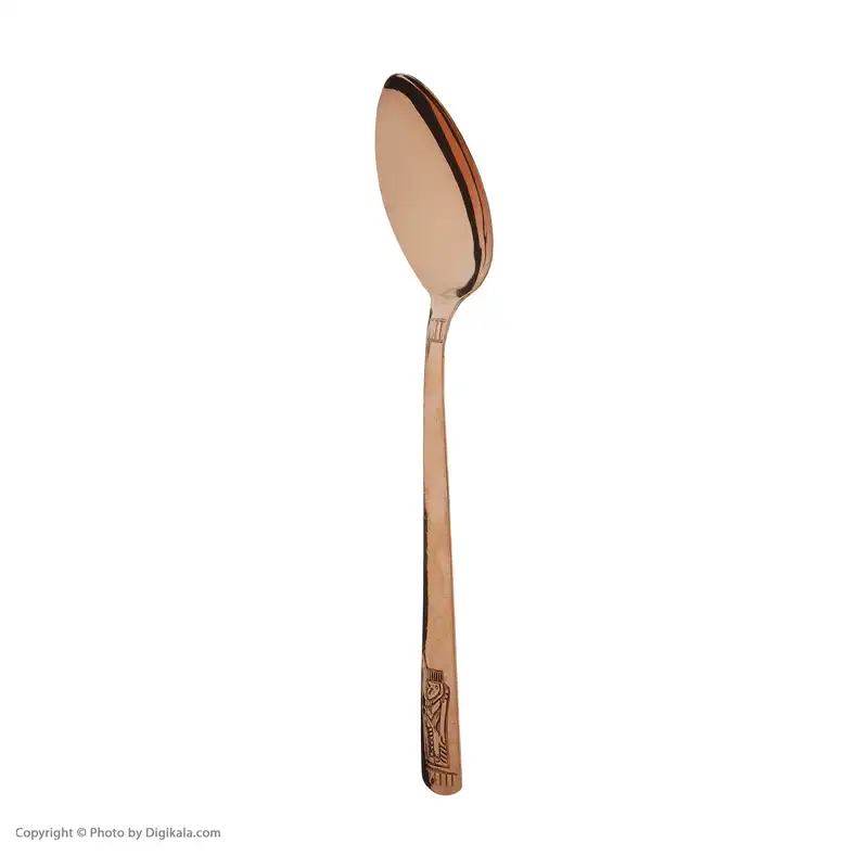 ست قاشق و چنگال مسی طرح سرباز هخامنشی