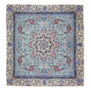 رومیزی ترمه ابریشمی مدل شهداد کد CS1-1