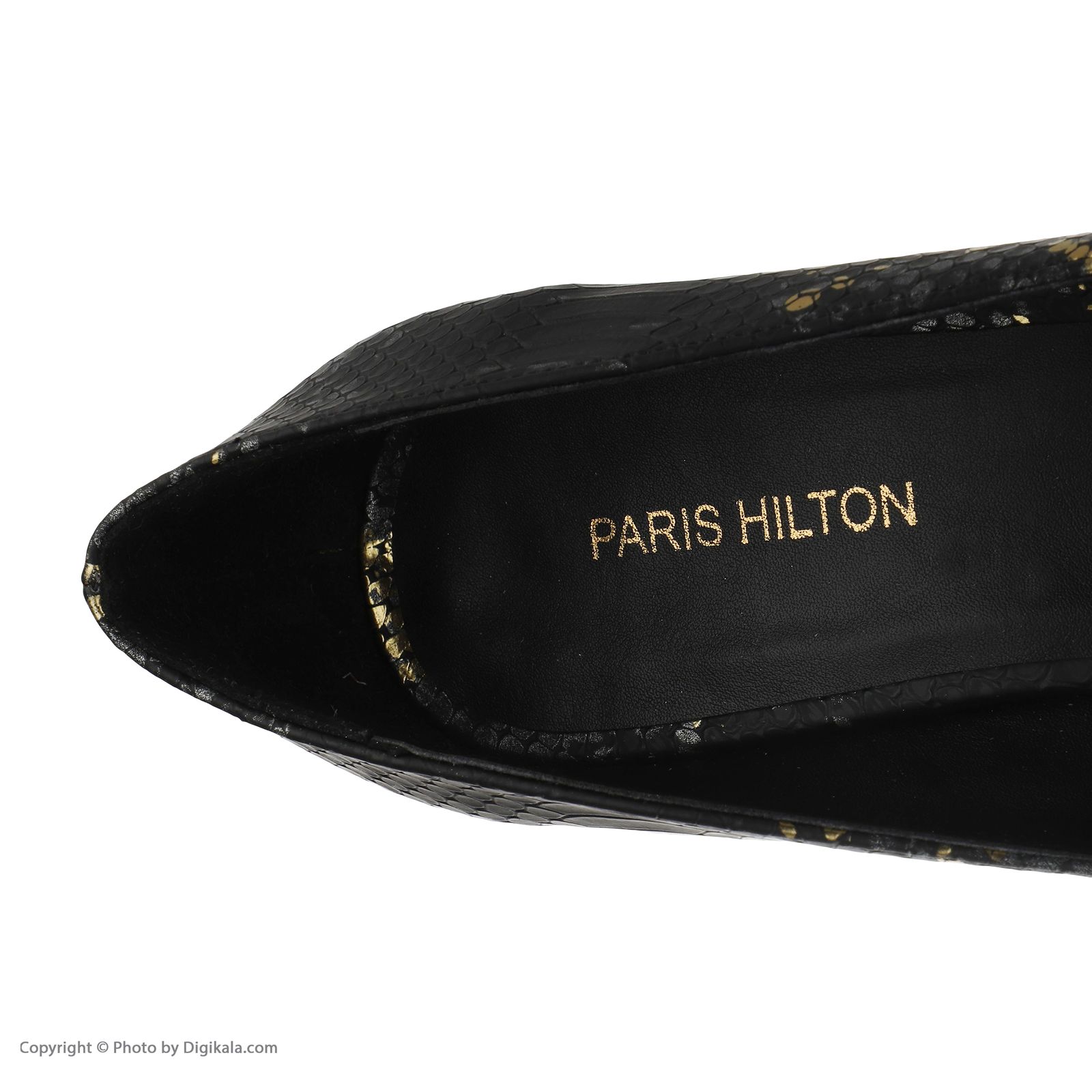 کفش زنانه پاریس هیلتون مدل پوست ماری کد psw20681 رنگ طلایی -  - 7