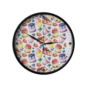 ساعت دیواری مدوپد طرح شیرینی خوشمزه مدل PAT00291