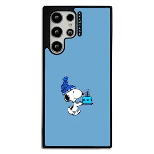 AKAM AMCWSGS22U-SNOOPY9 Cover For Samsung Galaxy S22 Ultra