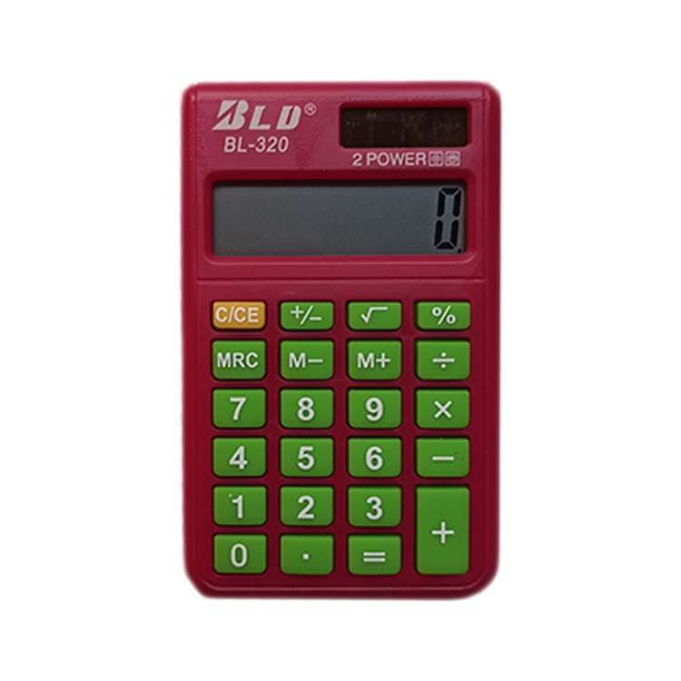 ماشین حساب بی ال دی کد BL-320 ماشین حساب بی ال دی کد BL-320