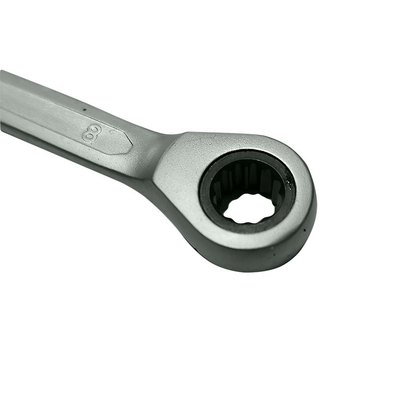 آچار یکسر تخت و یکسر رینگی جغجغه ای کد AZD00369-7 سایز 7 میلی متر