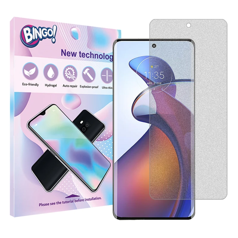 محافظ صفحه نمایش مات بینگو مدل Tough مناسب برای گوشی موبایل موتورولا Edge 30 Fusion