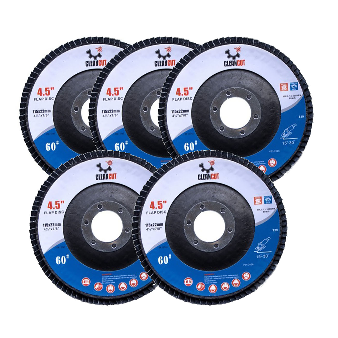 صفحه فلاپ مدل کلین کات کد4.5-60 بسته 5 عددی صفحه فلاپ مدل کلین کات کد4.5-60 بسته 5 عددی