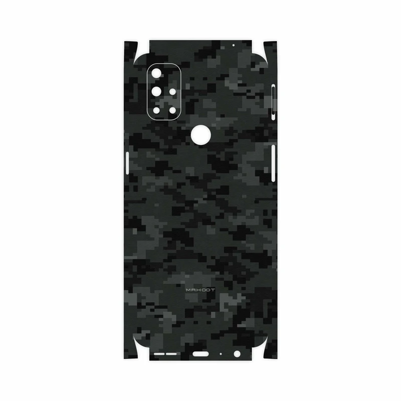 برچسب پوششی ماهوت مدل Night-Army-Pixel-FullSkin مناسب برای گوشی موبایل وان پلاس Nord N10 5G