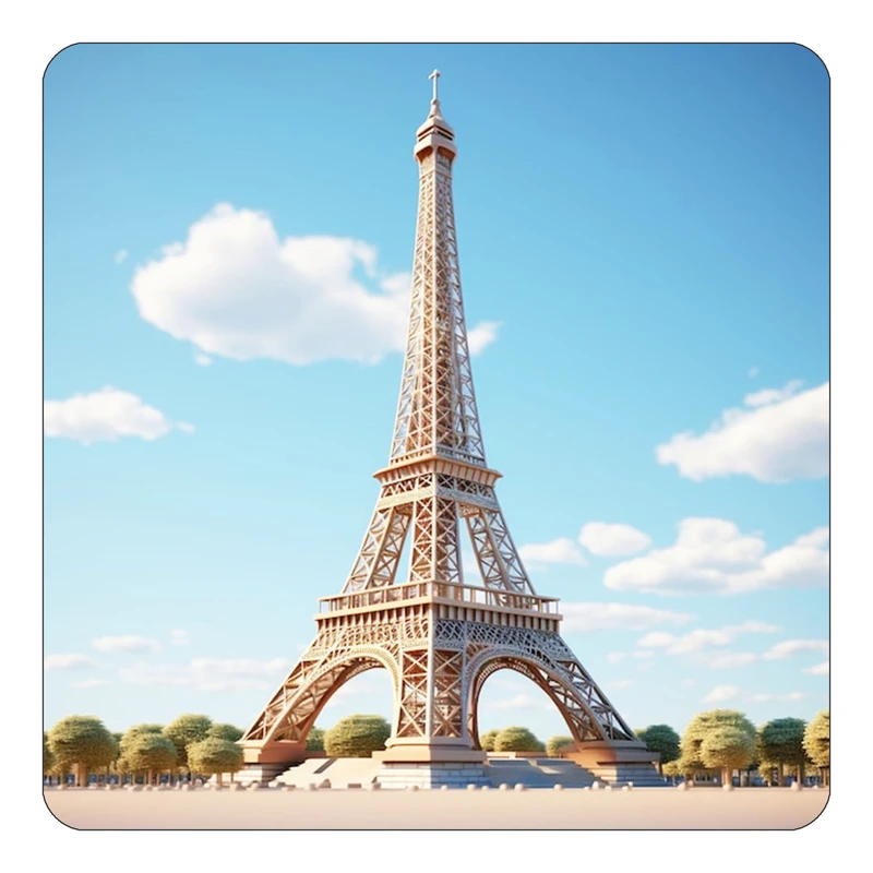 مگنت کاکتی طرح پاریس Paris مدل mp55489