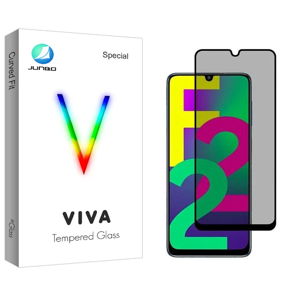 محافظ صفحه نمایش حریم شخصی جانبو مدل Viva مناسب برای گوشی موبایل سامسونگ Galaxy F22