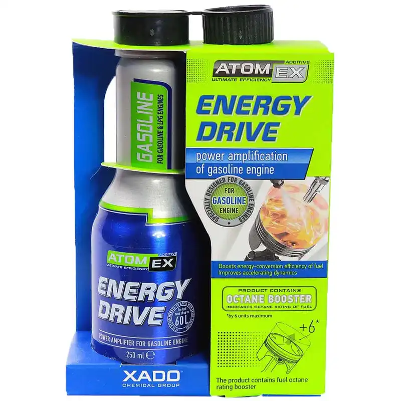 اکتان بوستر اکسادو مدل انرژی درایو حجم 250 میلی لیتر