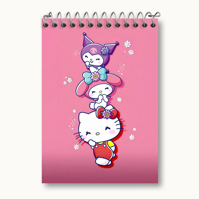 دفتر یادداشت 50 برگ خندالو طرح کرومی و کیتی و ملودی کد N3991