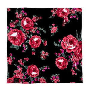 دستمال سر و گردن 27 طرح گل کد J23