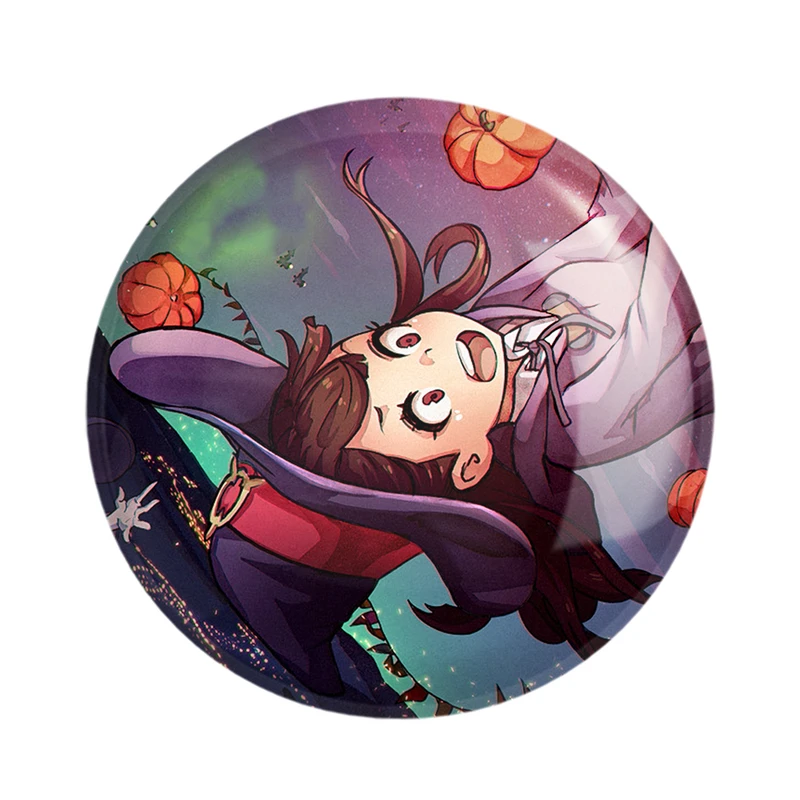 مگنت خندالو مدل جانسون و اکو انیمه جادوگران کوچک Little Witch Academia  کد 22898