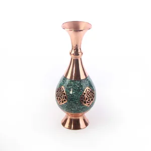 گلدان فیروزه کوبی آرانیک مدل 25 سانت مشبک کد 1015700002