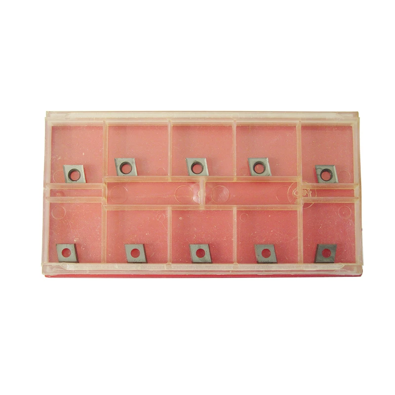 اینسرت تراشکاری تیزیت مدل CPGT05102FN-20 کد DX2 بسته 10 عددی