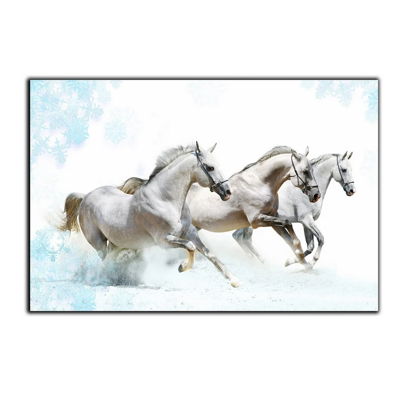 تابلو شاسی بکلیت طرح گرافیکی دریا و اسب مدل SH-7532