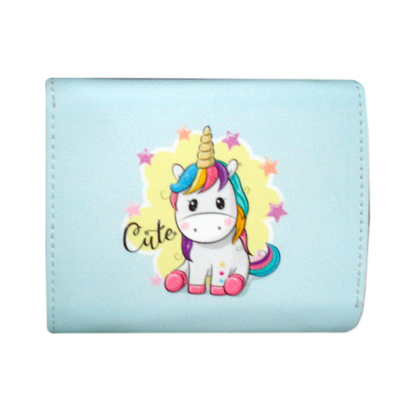 کیف پول دخترانه مدل cute unicorn کد 7700