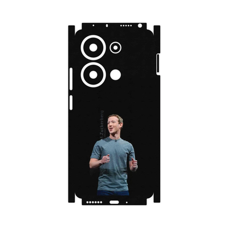 برچسب پوششی ماهوت مدل Mark_Zuckerberg-FullSkin مناسب برای گوشی موبایل شیائومی Poco M6 Pro 4G