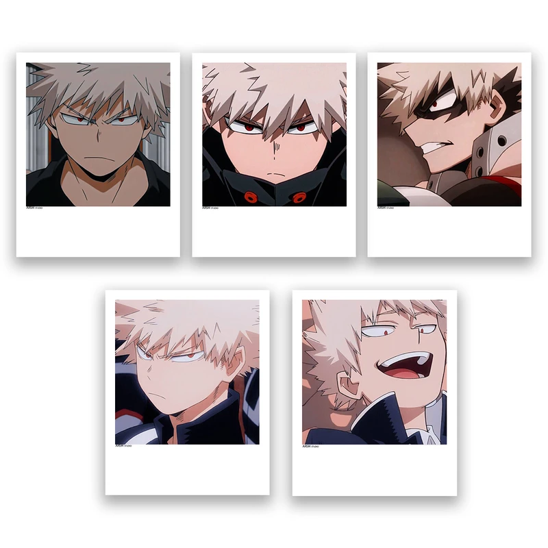 آویز تزیینی عرش مدل انیمه آکادمی قهرمان من کد Asa449 مجموعه پنچ عددی