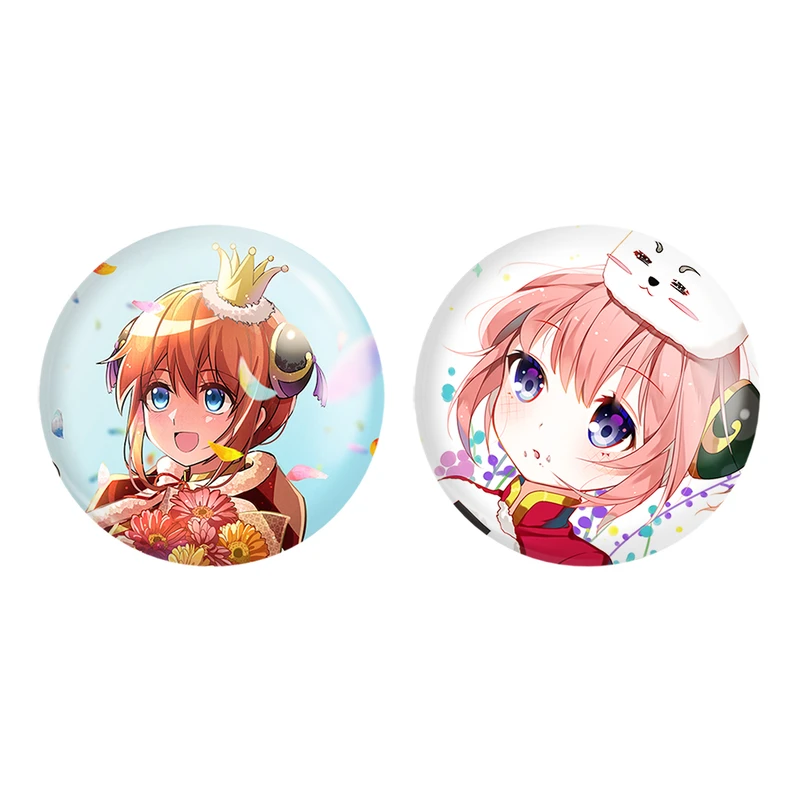 مگنت خندالو طرح کاگویا انیمه گینتاما کد 1296612965 مجموعه 2 عددی