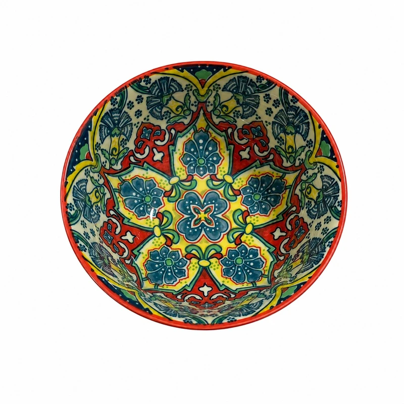 کاسه مدل سنتی گرد طرح گلستان