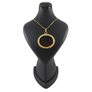 گردنبند نقره زنانه مدل خورشیدی کد NG2042