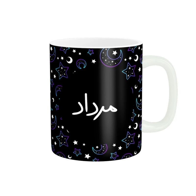 ماگ پاد آفرین مدل ماه تولد طرح ماه مرداد کادو تولد کد p11217