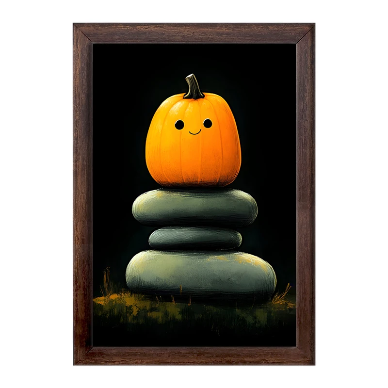 تابلو خندالو طرح کدوی کیوت کد F6592