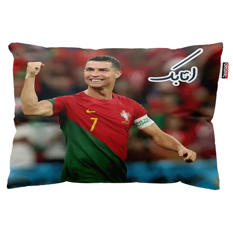 بالش پاد آفرین مدل رونالدو طرح اسم اتابک کد 02