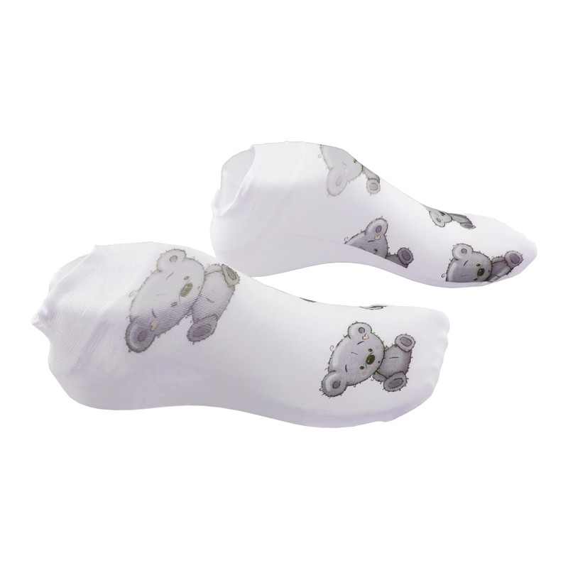 جوراب زنانه مدل خرس