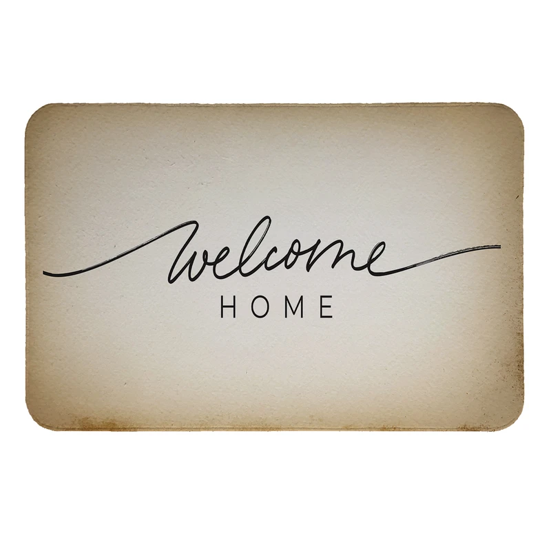 پادری طرح welcome کد 9494 سایز 80 × 50 سانتی متر