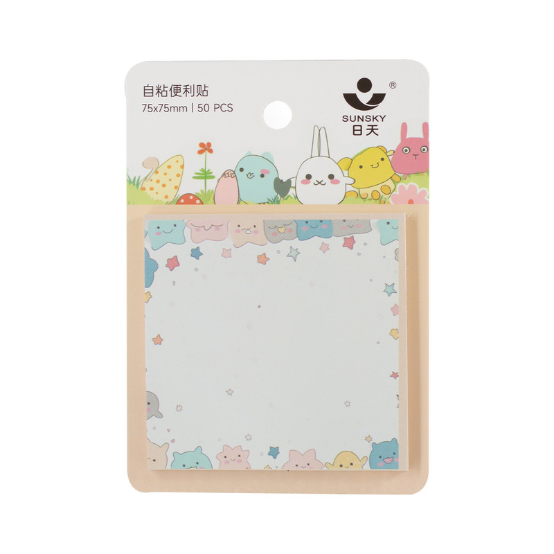 کاغذ یادداشت چسب دار طرح حیوانات کد 01