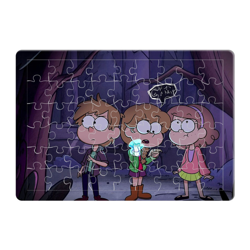 پازل 54 تکه طرح آبشارجاذبه مدل P866