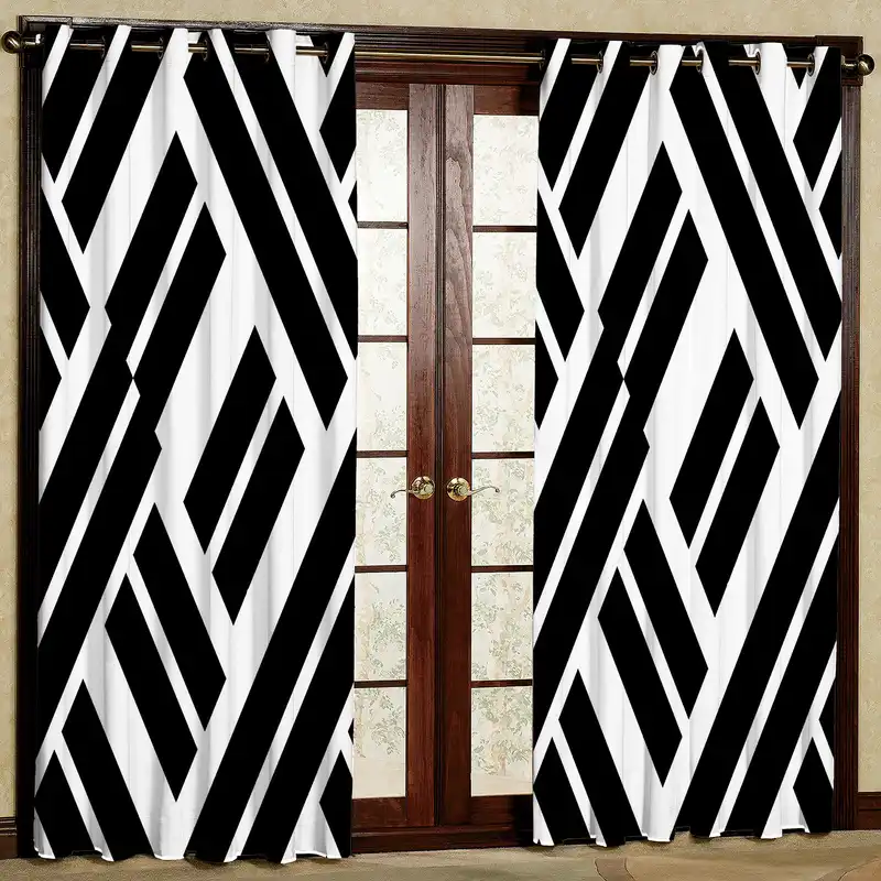 پرده مدل مخمل پانچی کد 1380T2 سایز 200x140 سانتی متر