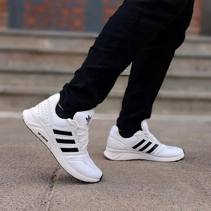 کفش پیاده روی مردانه مدل Superstar AMG 2023 رنگ سفید مشکی