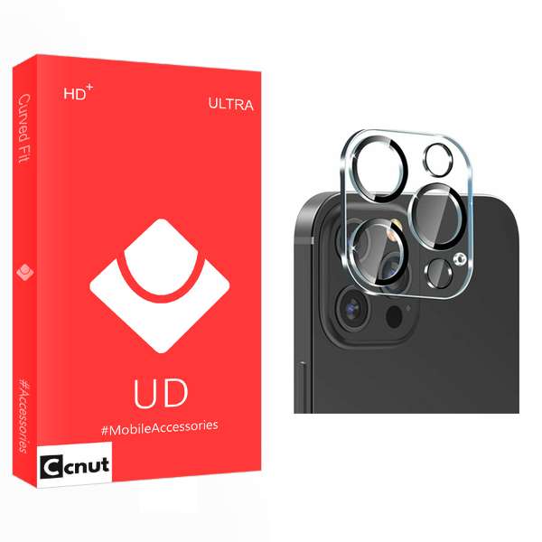 محافظ لنز دوربین کوکونات مدل UD Ultra FLL مناسب برای گوشی موبایل اپل iPhone 13 pro / 13 ProMax