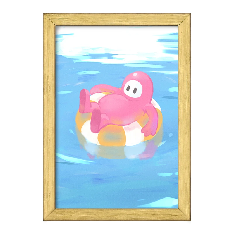 تابلو خندالو طرح بازی فال گایز (Fall Guys) کد 32828